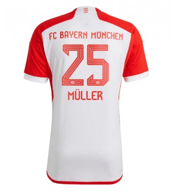 Bayern Munich Thomas Muller #25 Koszulka Podstawowych 2023-24 Krótki Rękaw